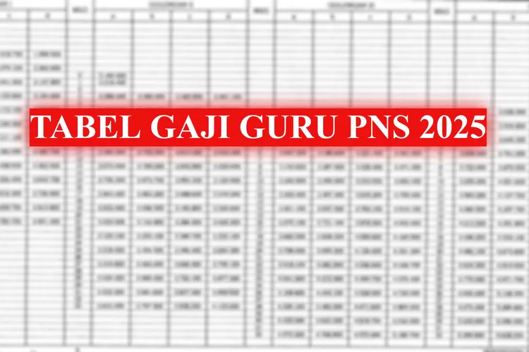 Tambah Sejahtera Melalui Sertifikasi, Inilah Tabel Gaji Guru PNS ...