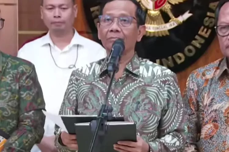 Mahfud MD Pastikan Lanjutkan Mekanisme Satgas TPPU (Youtube KOMPASTV / HukamaNews.com)
