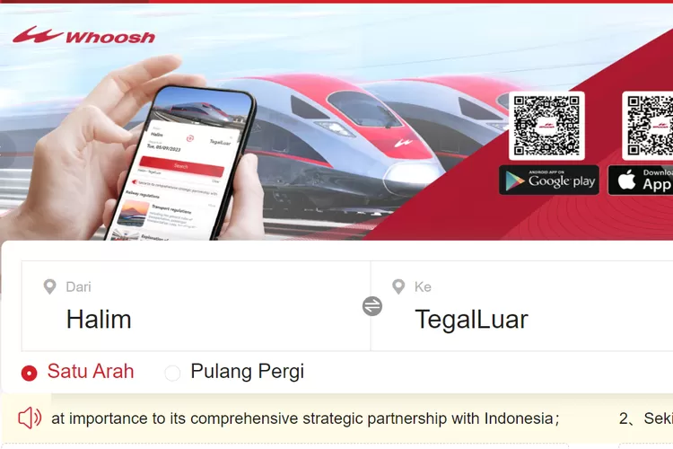 LINK Dan Cara Pemesanan Tiket Kereta Cepat Jakarta-Bandung Resmi Dari ...