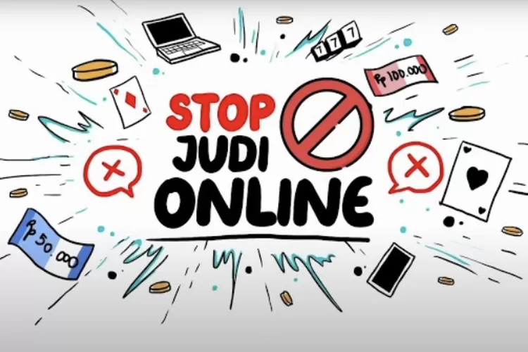Ilustrasi judi online