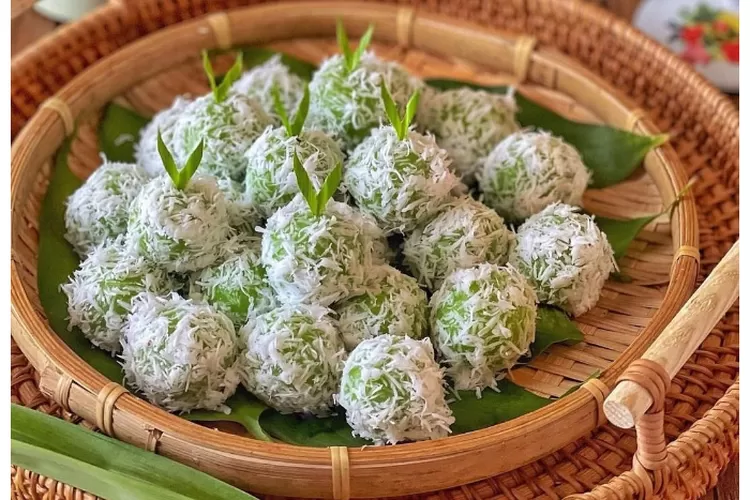 Resep Kue Klepon Lembut Dan Empuk Makanan Tradisional Yang Dibaluri