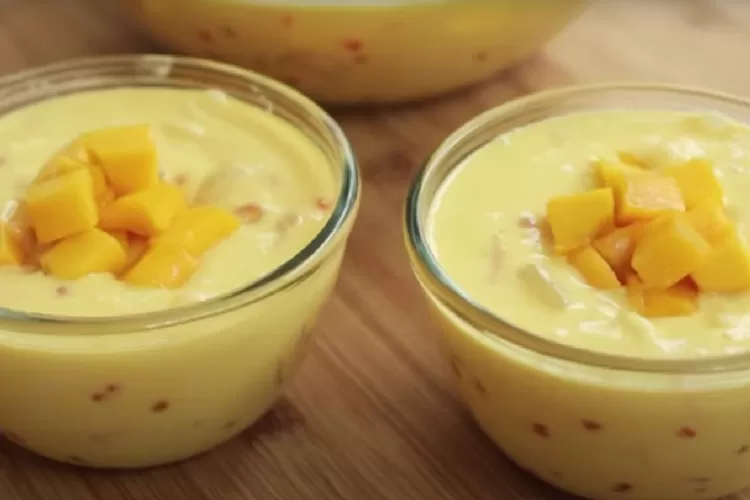 Resep Mango Sago, Menu Dessert Viral yang Rasa Creamy dan Manisnya Enak Banget (Youtube Devina Hermawan)