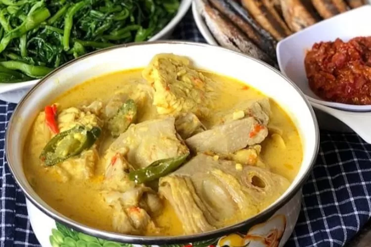 Resep Legendaris Sayur Lodeh Nangka Muda Masakan Tradisional Dari Buku Mustikarasa Warisan