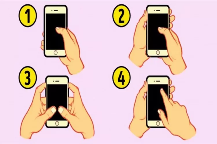  Tes Kepribadian: Cara Anda Memegang Ponsel akan ungkap Sifat dan Karakter Anda yang Sesungguhnya (Namastest)