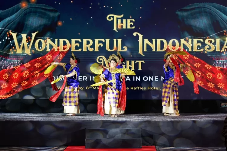 Wonderful Indonesia Night yang menghadirkan malam penuh perenungan budaya, di Raffles Dubai Hotel pada 8 Mei 2024