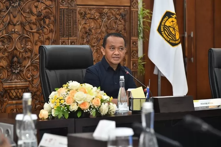 Menteri Energi dan Sumber daya Mineral (ESDM), Bahlil Lahadalia.