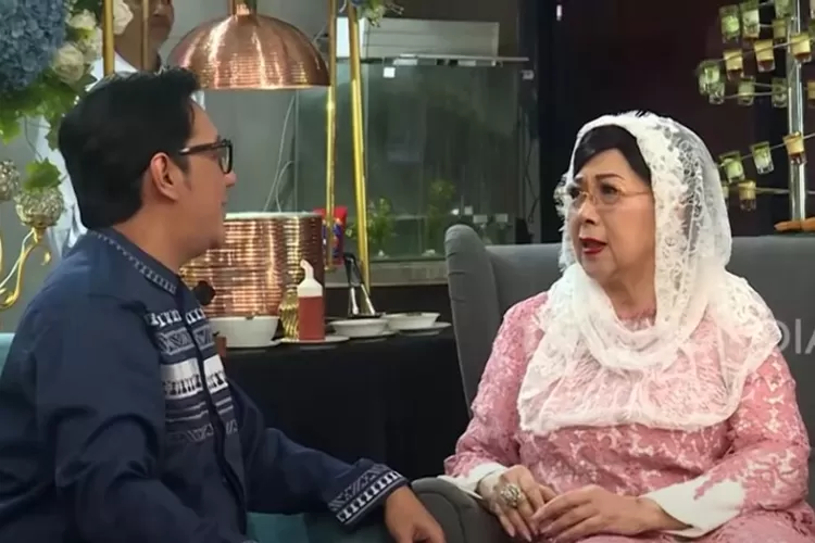 Titiek Puspa saat bersama dengan Andre Taulani.