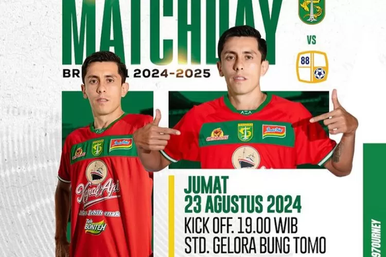 Persebaya vs Barito Putera di Stadion Gelora Bung Tomo malam nanti