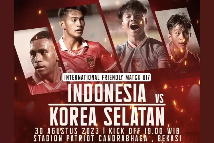 Jadwal Indosiar Rabu 30 Agustus 2023: Timnas Indonesia U 17 Vs Korea ...