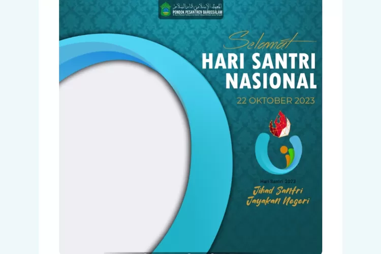 Link Twibbon Hari Santri Nasional Rayakan Momentum Hsn Di