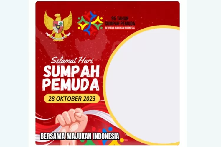 Link Twibbon Hari Sumpah Pemuda Desain Paling Keren Dengan