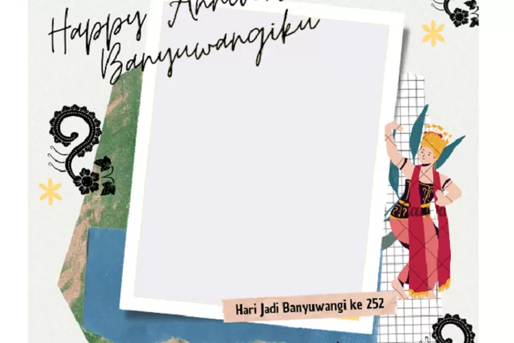 6 Link Twibbon HUT Kabupaten Banyuwangi Pada 18 Desember Ke-252, Desain ...