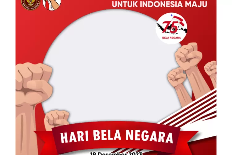 Inilah 7 Link Twibbon Hari Bela Negara, Siap Upload Dengan Desain Keren ...