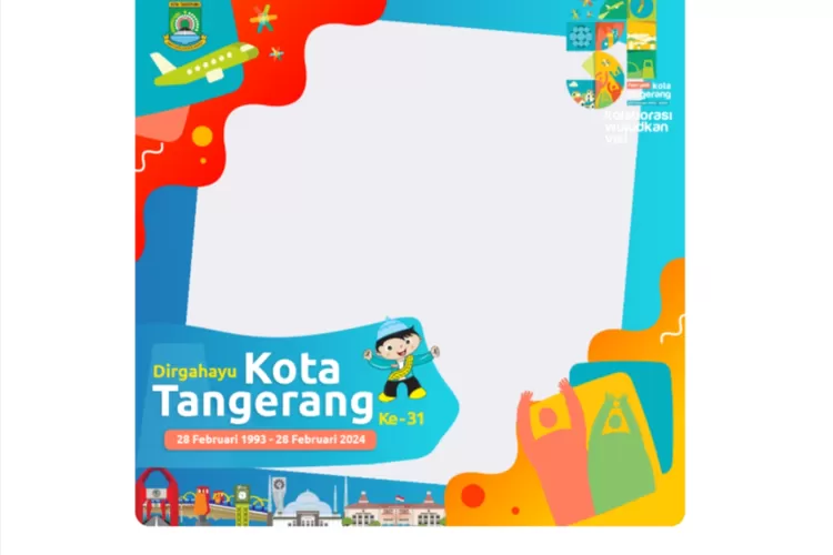 Link Twibbon Hut Kota Tangerang Ke Tahun Rayakan Dengan Bingkai Foto Keren Pada