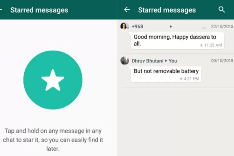 Pesan Berbintang Di WhatsApp Tidak Muncul? Gak Perlu Panik, Ini Solusi ...