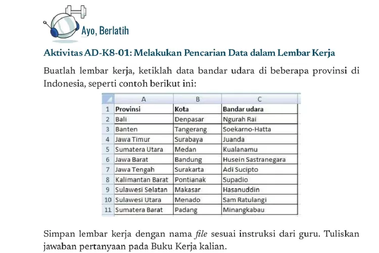 Kunci Jawaban Informatika Kurikulum Merdeka Kelas 8, AD-K8-01 ...