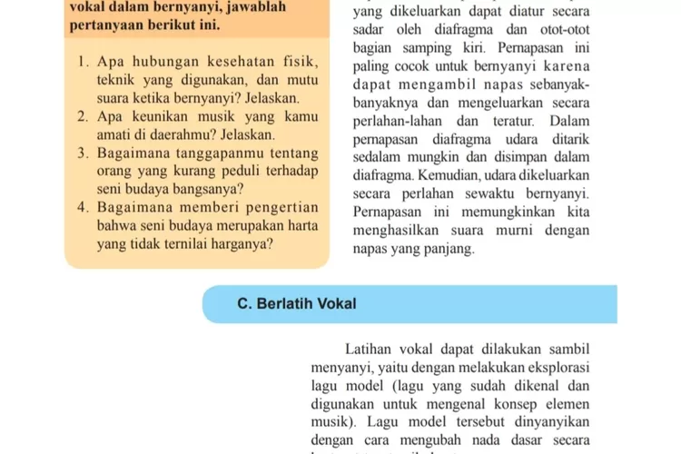 Kunci Jawaban Seni Budaya Kelas 7 SMP/MTs Halaman 36 Kurikulum Merdeka ...