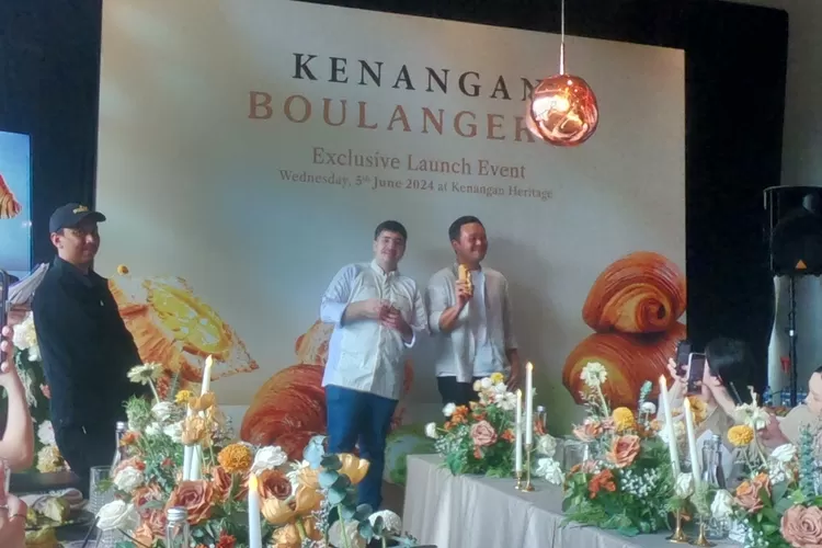 Peluncuran Kenangan Boulangerie di Senayan City, Rabu, 5 Juni 2024 (DISTRIK NEWS/Wahid)