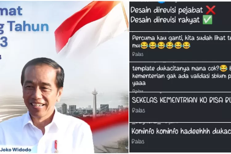 Viral! Ucapan Selamat Ulang Tahun Jokowi Ke-63 Dari Kemenkominfo Bikin ...