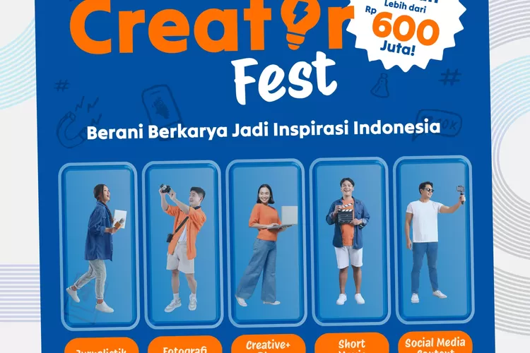 BRI Gelar Kompetisi Creator Fest 2024 dengan Hadiah Total Rp600 Juta