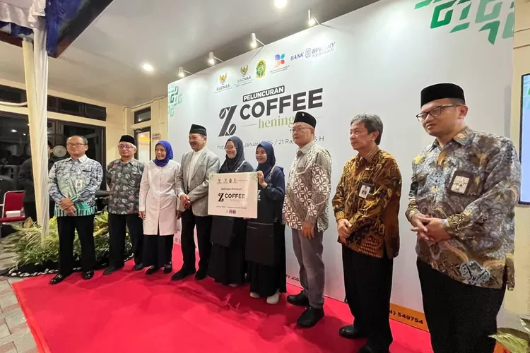 Badan Amil Zakat Nasional (BAZNAS) RI bersama BAZNAS Kota Yogyakarta meresmikan ZCoffee Hening 
