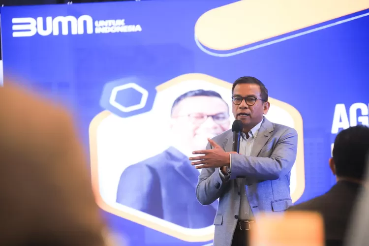 Direktur Bisnis Wholesale dan Kelembagaan BRI, Agus Noorsanto.
