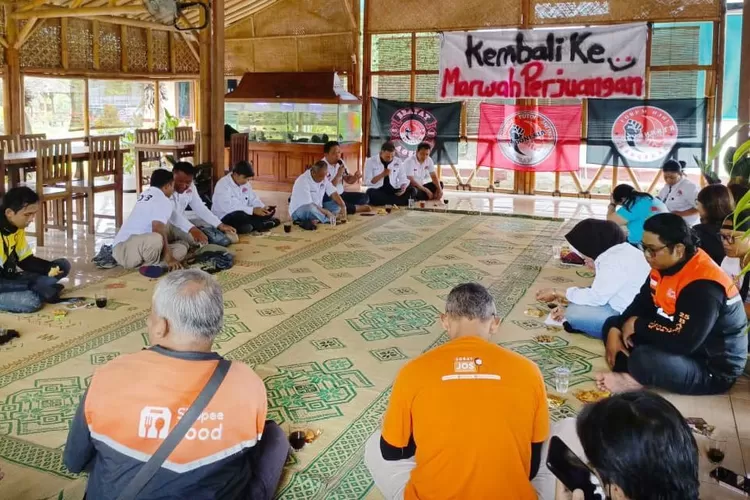 Forum Ojol Yogyakarta Bergerak (FOYB) menyerukan ajakan kepada seluruh pengemudi ojek online (ojol) untuk kembali kepada semangat perjuangan yang murni. (Dok.)