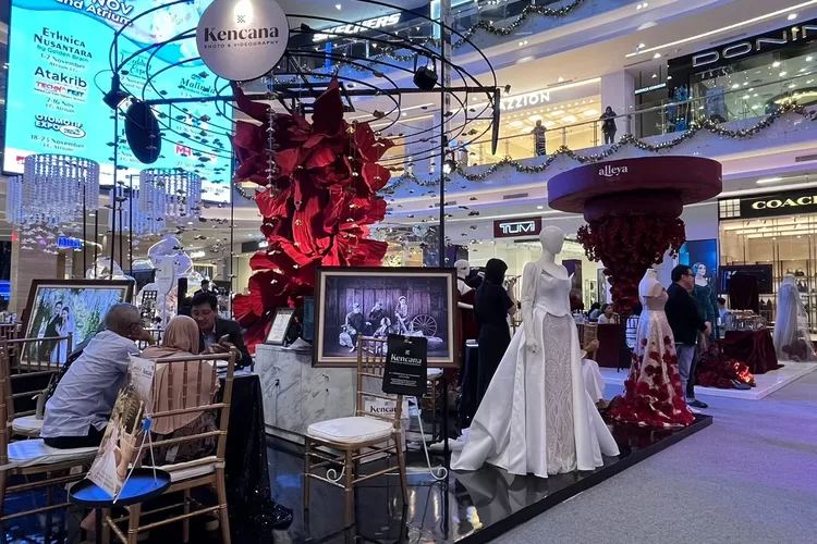 Jason Enterprise Wedding Expo &ldquo;Enchanted Elegance&rdquo; yang berlangsung di Grand Atrium Pakuwon Mall Yogyakarta pada 31 Oktober hingga 2 November 2025.  (Dok.)