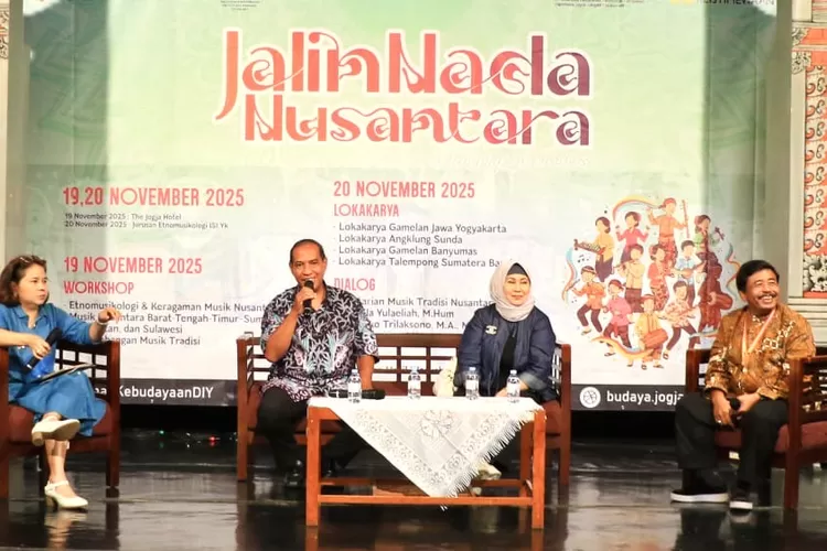 Workshop dan Dialog Budaya bertajuk Jalin Nada Nusantara di Jurusan Etnomusikologi ISI Yogyakarta. (Dok.)