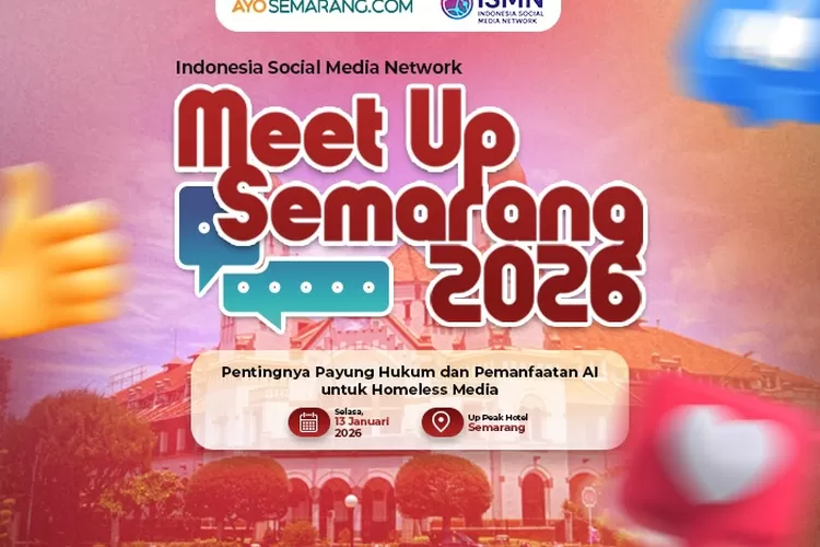 ISMN Meetup 2026 Resmi di Semarang, Media Sosial Lokal Siap Berkolaborasi