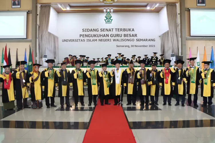 Serentak, UIN Walisongo Kukuhkan 15 Guru Besar Dan Berikut Daftarnya ...