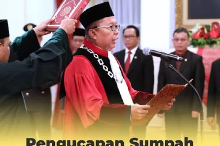 Ucap Sumpah Di Hadapan Jokowi, Arsul Sani Resmi Jadi Hakim MK Inilah ...