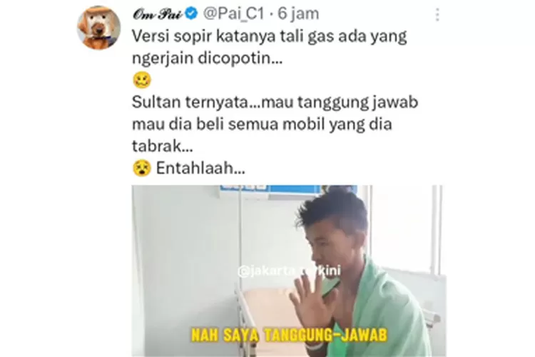 Ditetapkan Tersangka Tabrakan Beruntun Gerbang Tol Halim, Sopir Truk ...