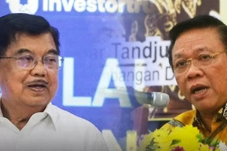 Jusuf Kalla (JK) dan Agung Laksono, sama-sama mengklaim terpilih sebagai Ketua Umum PMI periode 2024-2029.*