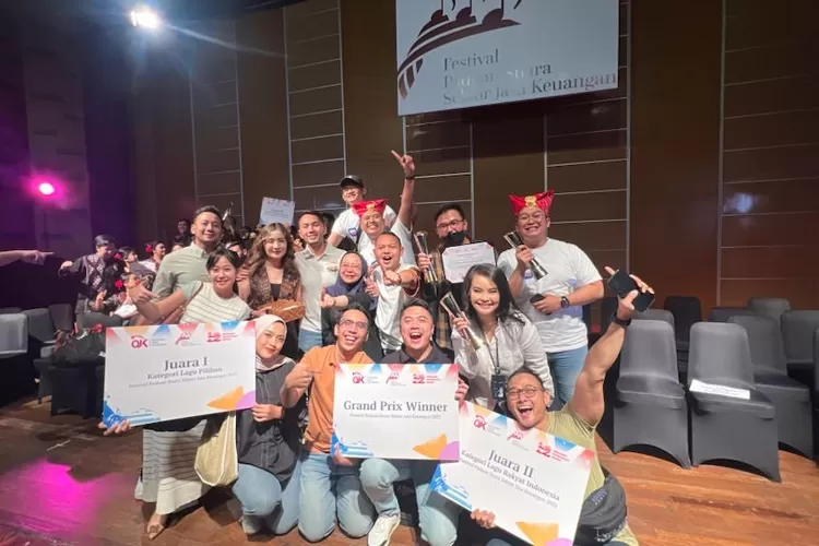 BRILiaN Choir berhasil meraih juara (dok.BRI)