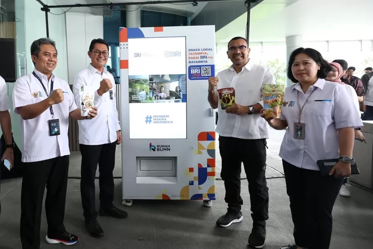BRI buka pemasaran UMKM melalui Vending Machine (dok.BRI)