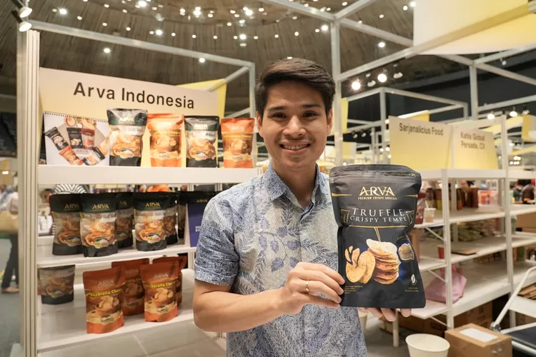 Keripik tempe Arva Indonesia go internasional (dok.BRI)