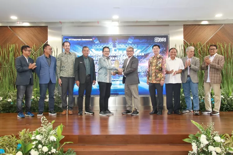 Mou antara BRI dengan PT Freeport Indonesia (dok. BRI)