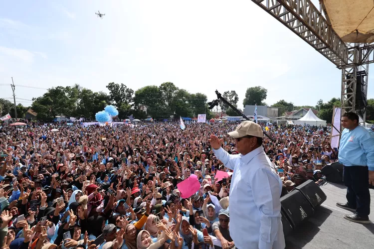 Prabowo  berkampanye  di Majalengka (dok. TKN Prabowo)