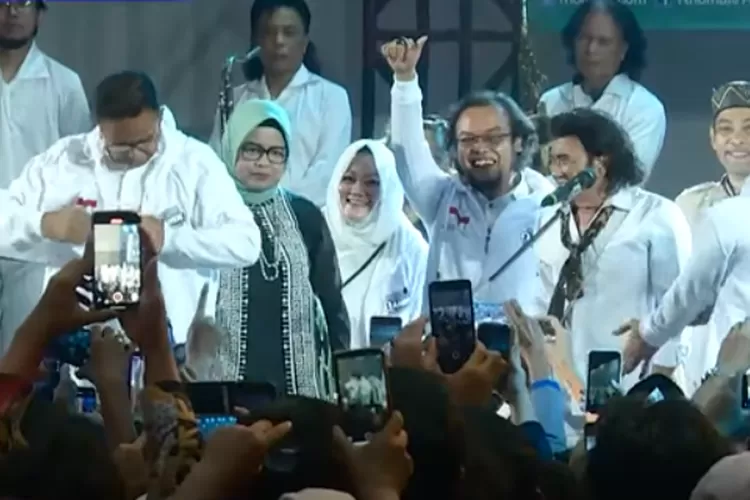 Raja dangdut Rhoma Irama secara resmi mendeklarasikan dukungannya (dok youtube kompas)