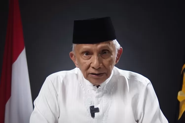 Amien Rais Ketua Majelis Syura Partai Ummat (dok youtube Amien Rais)