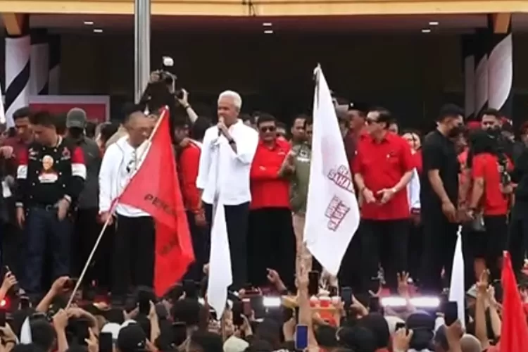 Calon Presiden nomor urut 3 Ganjar Pranowo  (dok youtube kompas)