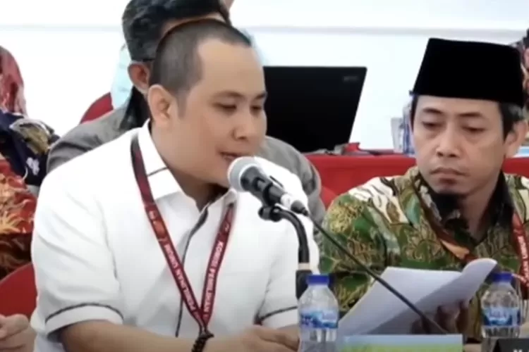 Ketua KPU Provinsi Sumatera Selatan Andika Pranata Jaya (dok youtube kompas)