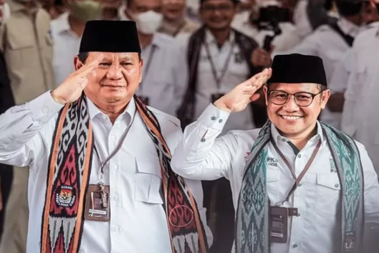 Prabowo (kiri) dan Cak Imin (kanan) (dok Instagram @prabowo_cakimin   )
