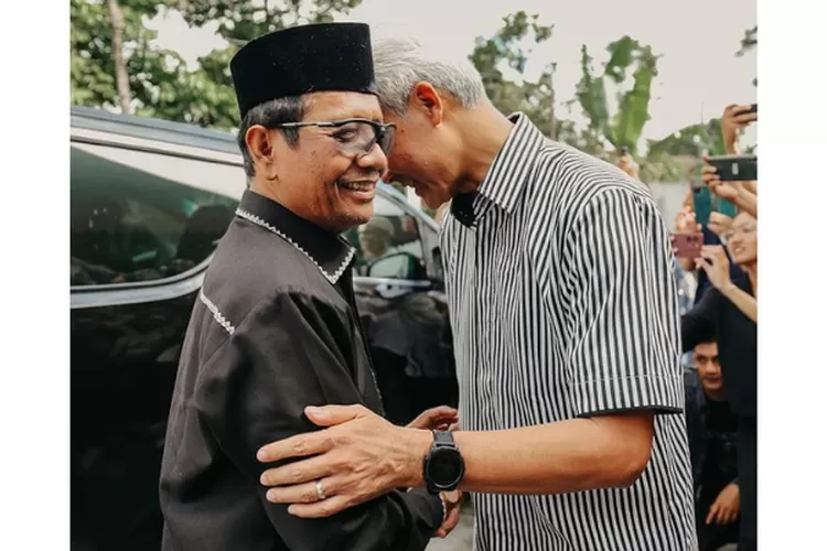 Acara Open House Ganjar dihadiri oleh Mahfud MD (dok instagram Ganjar )