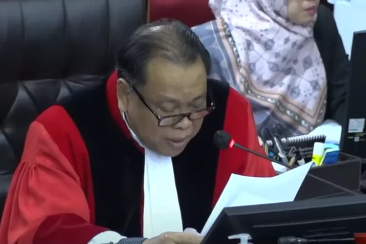 Hakim Konstitusi Arief Hidayat (dok youtube MK)