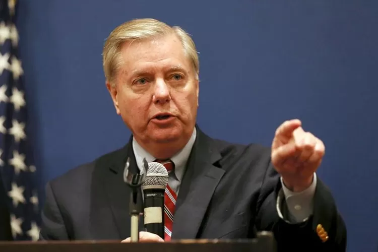 Senator Lindsey Graham saat Berbicara di NBC news Meet the Press (Instagram/@meetthepress)