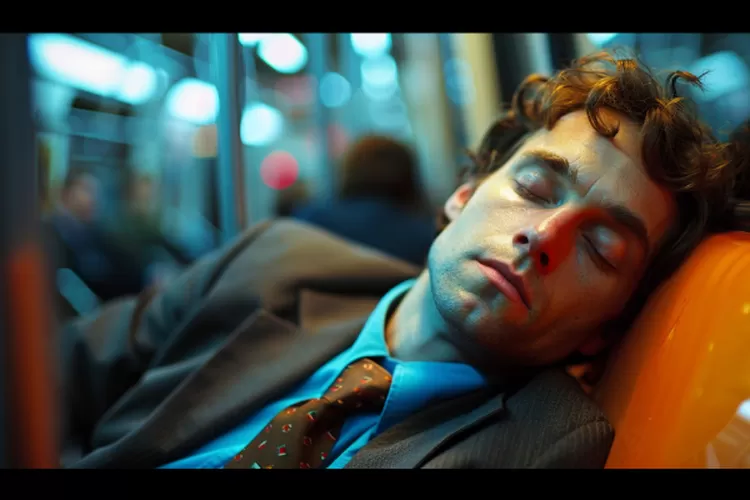 Seorang sedang tertidur lelap ( stockcake.com)