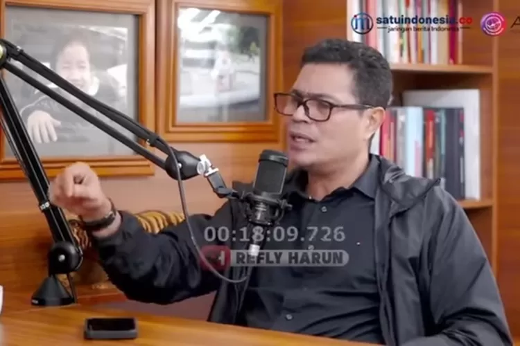 Faizal Assegaf menginisiasi Partai Negoro (Tangkap layar youtube Refly Harun)