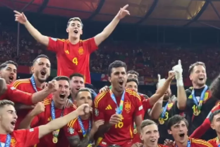 Kemenangan skor atas Inggris vs Prancis (Instagram/@euro2024)